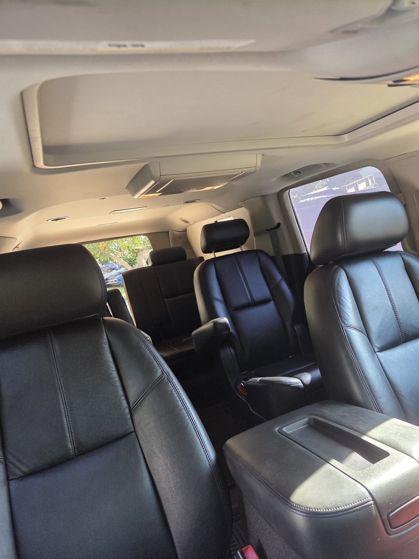 Leather seats and sunroof